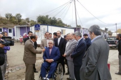 بازدید اعضای کمیسیون برنامه و بودجه مجلس از روستای نرگس چال»